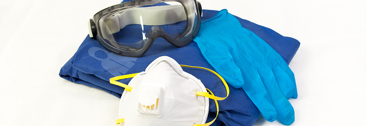 higienização de EPIs