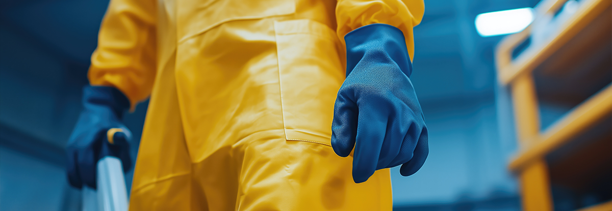 Higienização de uniformes